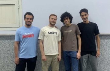 طلاب جامعة حلوان الأهلية 