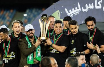 البدري بطلا لكأس ليبيا مع أهلي طرابلس 
