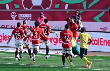 محمد صلاح مع منتخب مصر 