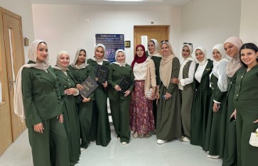 طلاب قسم تكنولوجيا الأشعة والتصوير الطبي بكلية العلوم الصحية التطبيقية
