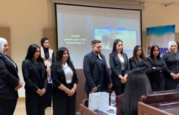 طلاب شعبة علوم الإعلام بالأكاديمية الدولية للهندسة وعلوم الإعلام