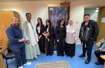 طلاب شعبة علوم الإعلام، قسم الإذاعة والتليفزيون، بالأكاديمية الدولية للهندسة وعلوم الإعلام