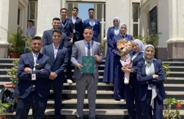 طلاب شعبة نظم معلومات الأعمال بالمعهد العالي للحاسبات وتكنولوجيا المعلومات – أكاديمية الشروق