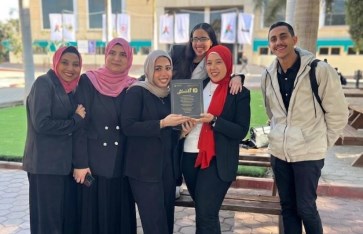 فريق من طلاب قسم BIS بـ Future Academy