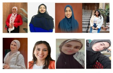 طلاب كلية الصيدلة بالجامعة الحديثة