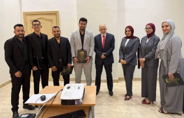 طلاب معهد بدر العالي للعلوم الصحية التطبيقية