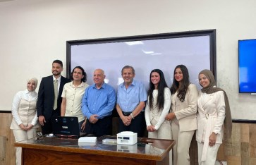 فريق من طلاب كلية الحاسبات وعلوم البيانات بجامعة الإسكندرية