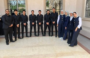طلاب السنة النهائية بقسم علوم الحاسب في معهد القاهرة العالي للهندسة وعلوم الحاسب والإدارة 