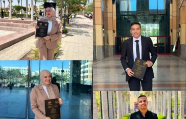 طلاب قسم المختبرات الطبية بكلية العلوم الصحية التطبيقية بجامعة 6 أكتوبر