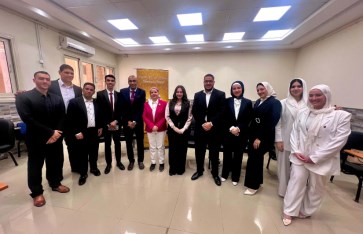 طلاب الجامعة المصرية للتعلم الإلكتروني الأهلية