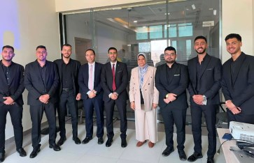 طلاب برنامج معلوماتية الأعمال والتحول الرقمي – جامعة حلوان الأهلية
