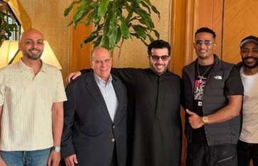 محمد رمضان وتركي ال شيخ 