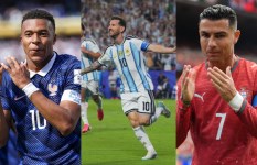 مبابي وميسي ورنالدو 