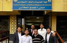 طلاب السنة الرابعة بكلية الحاسبات والذكاء الاصطناعي – جامعة القاهرة