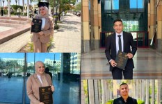 طلاب قسم المختبرات الطبية بكلية العلوم الصحية التطبيقية بجامعة 6 أكتوبر