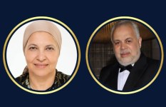 الدكتورة أمل لطفي والدكتور أشرف زكي 