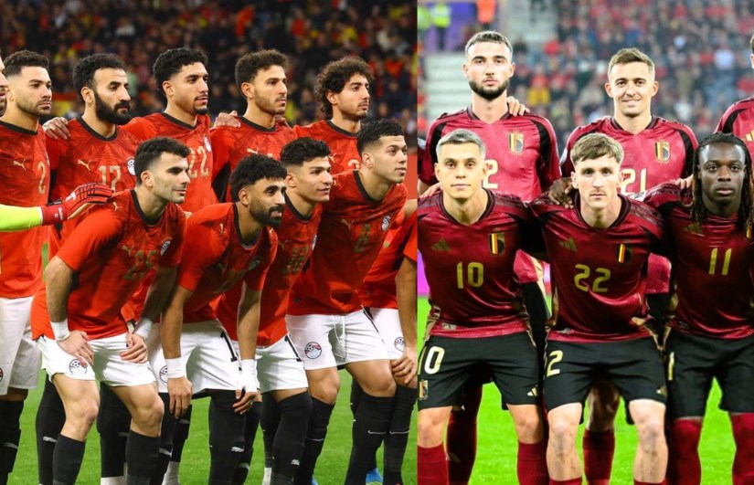مصر وبلجيكا 