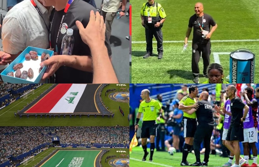 لقطات استثنائية في كأس العالم 