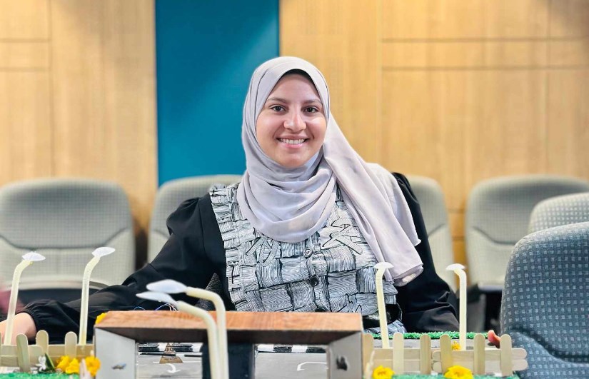 الطالبة منة مصطفى شورى
