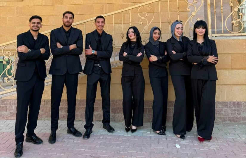 فريق بحثي من أكاديمية بدر للعلوم والتكنولوجيا 