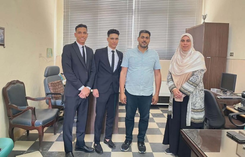 طلاب كلية الزراعة بجامعة الإسكندرية 