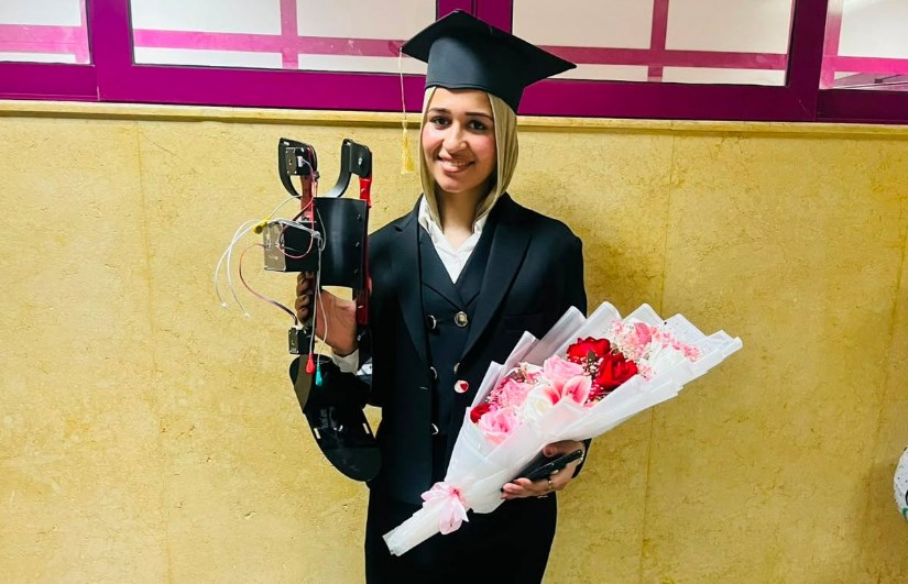 الطالبة دنيا صلاح مسعد عبد الرازق 