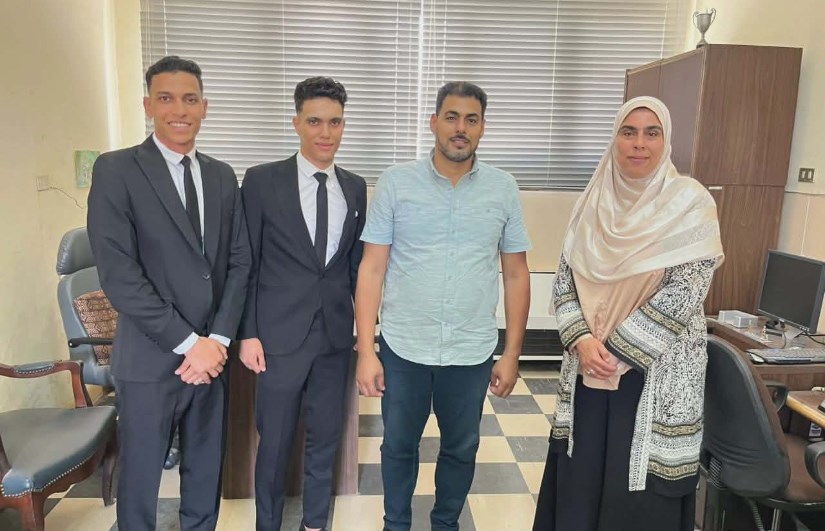 فريق من كلية الزراعة (الشاطبي) بجامعة الإسكندرية