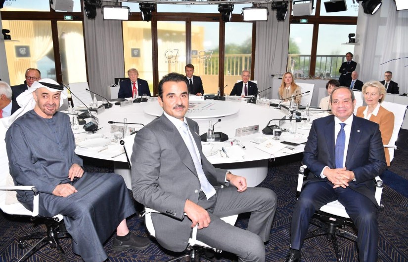 مشاركة الرئيس فى قمة مجموعة السبع 
