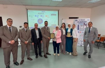 طلاب كلية الحاسبات والمعلومات بجامعة النهضة ببني سويف