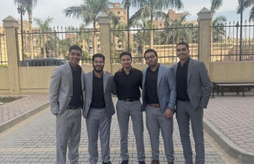 طلاب كلية حاسبات و ذكاء اصطناعي جامعة القاهرة