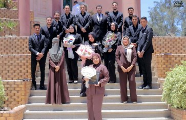 طلاب جامعة الدلتا للحاسبات والمعلومات