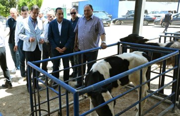 رئيس الوزراء يتفقد محطة الإنتاج الحيواني وتصنيع الألبان التابعة لوزارة الزراعة