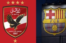 الأهلي وبرشلونة 