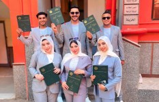 طلاب المعهد العالي للحاسبات والمعلومات وتكنولوجيا الإدارة بطنطا