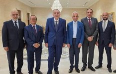 رئيس وأعضاء مجلس إدارة الغرفة التجارية 