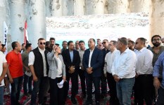 جولة ميدانية لمتابعة مشروعات التنمية بمارينا والعلمين الجديدة