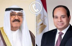 اتصال هاتفى بين السيسى وأمير الكويت