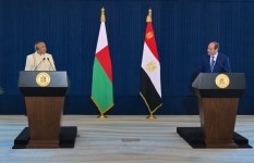 استقبال رسمى لرئيس مدغشقر