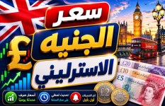 سعر الجنيه الإسترليني اليوم الجمعة