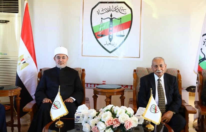 دكتور نظير عياد بنادي قضاة بورسعيد