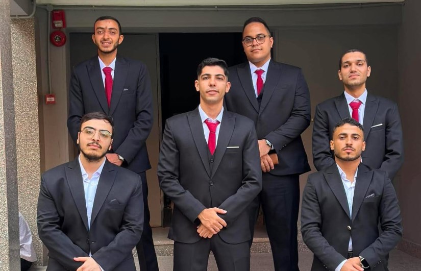 طلاب المعهد العالي للحاسبات والمعلومات وتكنولوجيا الإدارة بطنطا