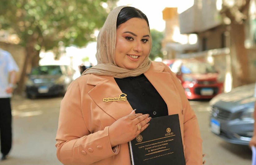الطالبة نورهان محمد السيسي