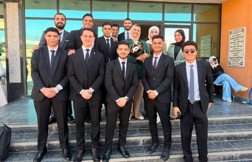 طلاب قسم البرمجيات والشبكات بالمعهد التكنولوجي العالي – بني سويف