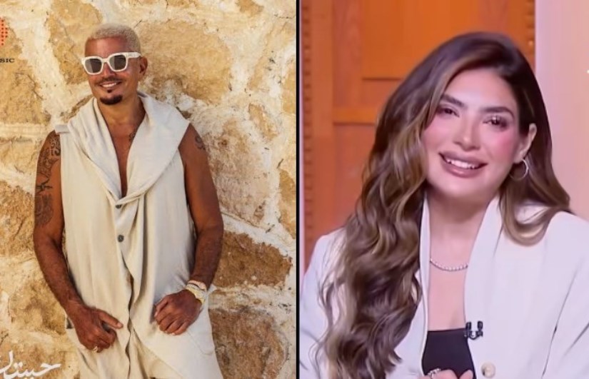 لما جبريل وعمرو دياب 