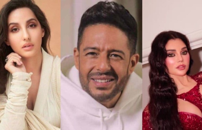هيفاء وهبي ومحمد حماقي ونورا