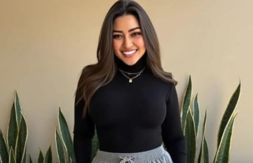 الفنانة رحمة 