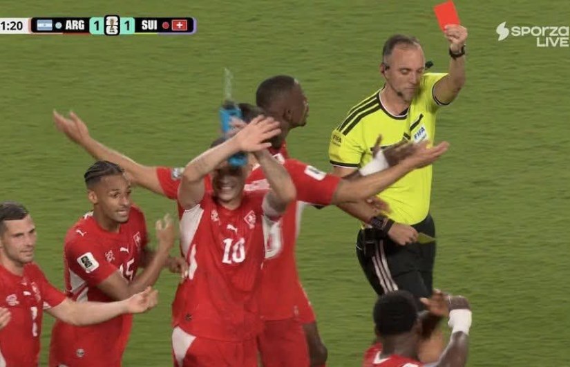 طرد لاعب يوبسر 