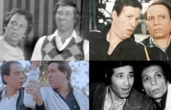 عادل إمام وسعيد صالح 