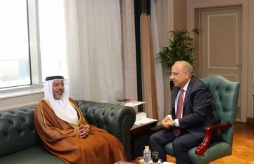 وزير الكهرباء مع سفير الإمارات 