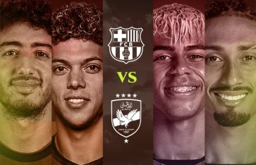 الأهلي و برشلونة 